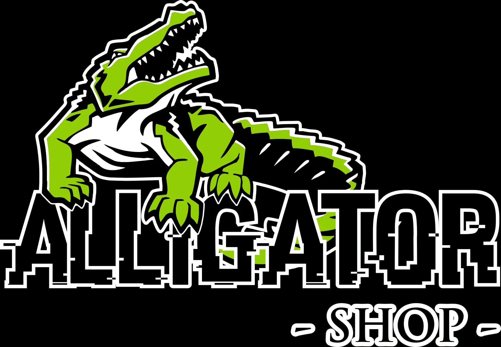 Logo Alligator Shop