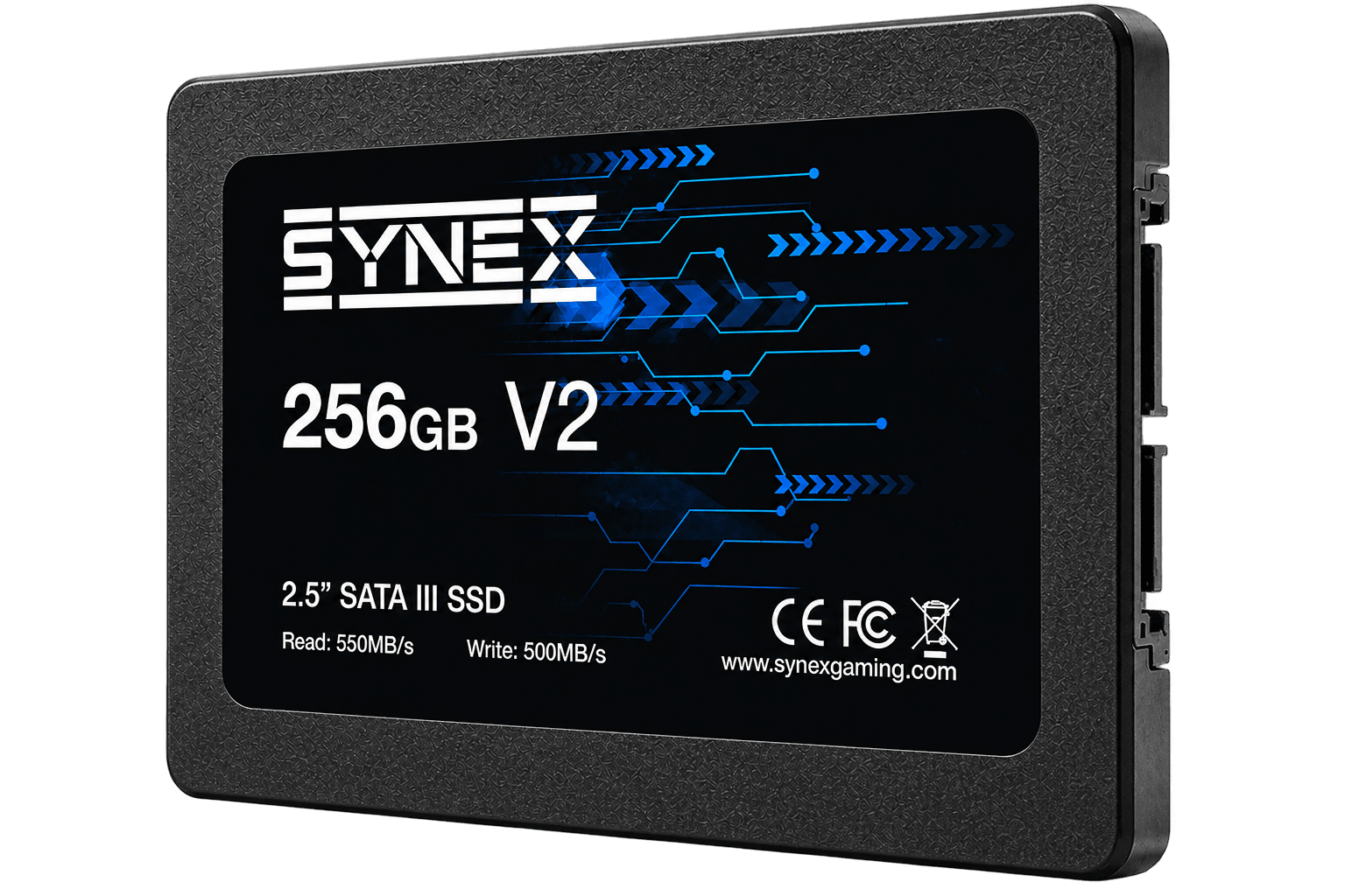 SSD Synex V2 256GB SATA III — Mais agilidade desde o primeiro clique.