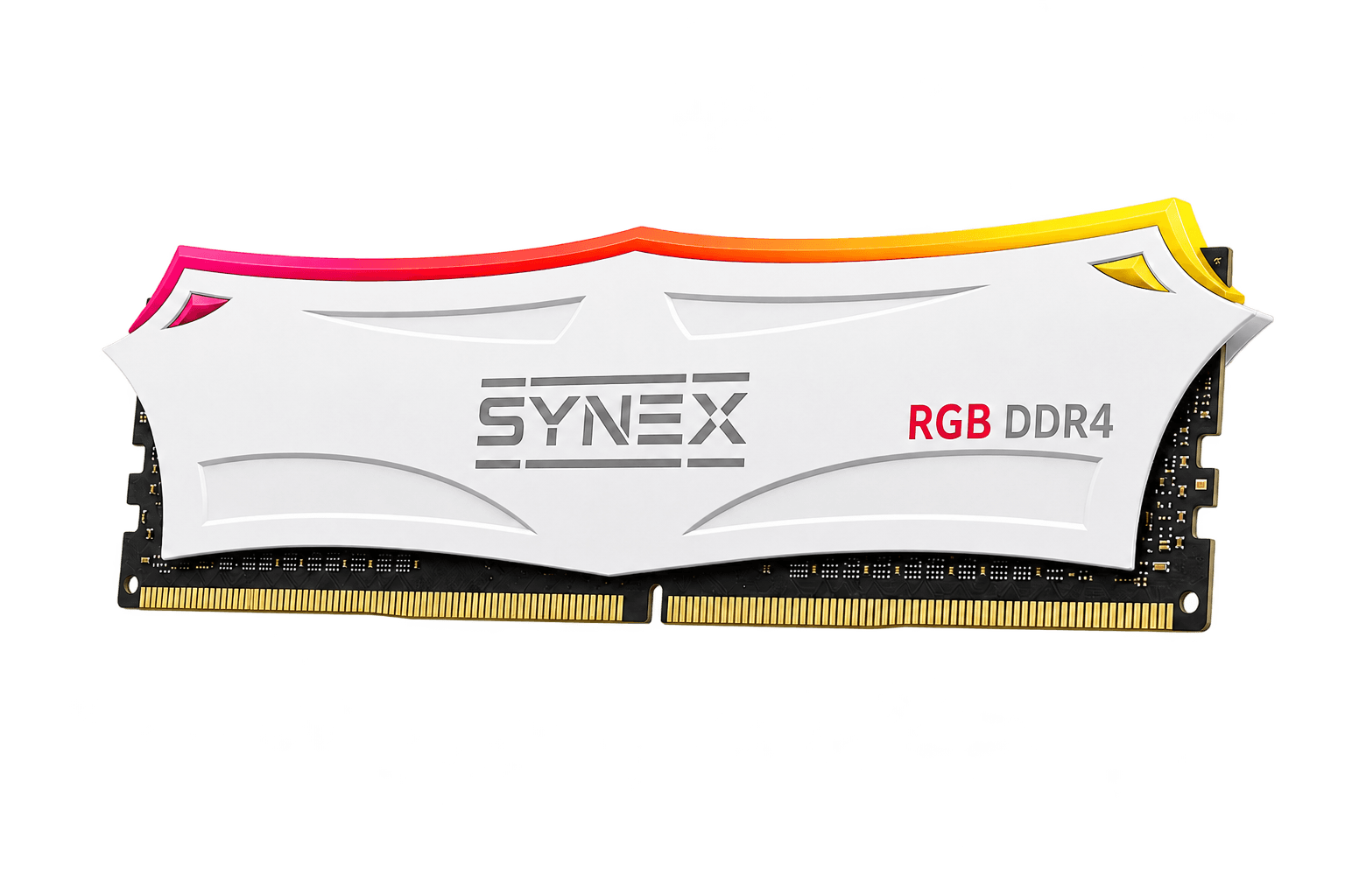 Memoria Gamer Synex Frame RGB D4 Arctic 16GB DDR4 3200MHz CL22 — Presencia que completa tu equipo.